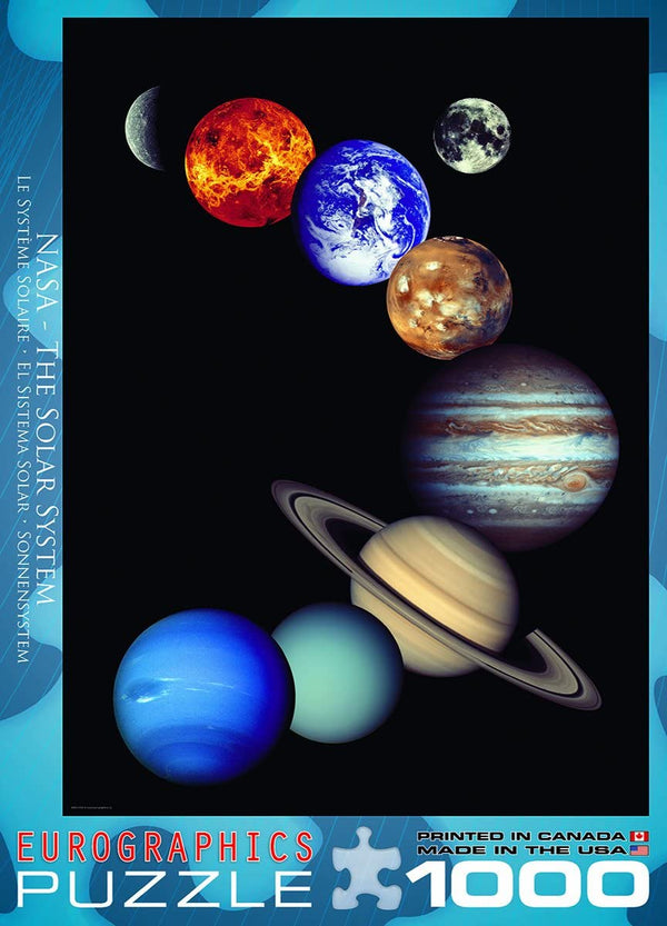 EuroGraphics - NASA The Solar System Jigsaw Puzzle (1000 Pieces)