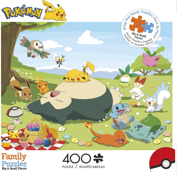 Buffalo Games - Pokemon Picnic Jigsaw Puzzle (400 Pieces)