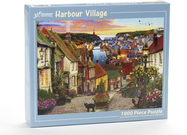 Vermont Christmas Company Harbour Village Jigsaw Puzzle 1000 Piece