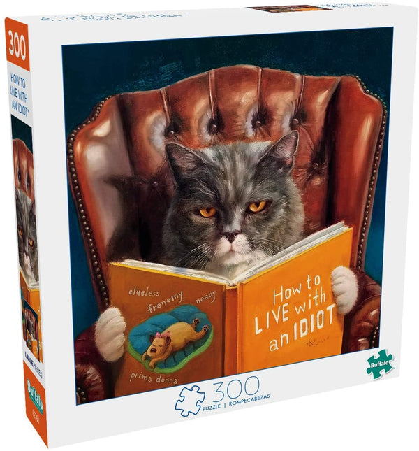 Buffalo Games - How to Live with an Idiot - 300 Large Piece Jigsaw Puzzle