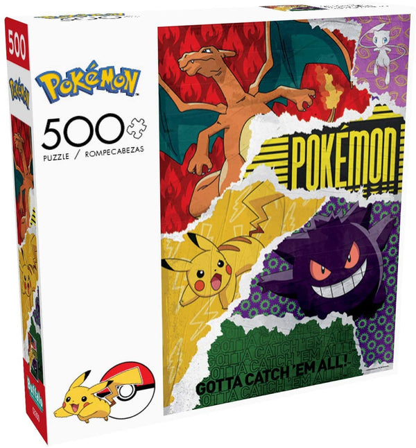 Buffalo Games - Pokemon - Urban Grit - 500 Piece Jigsaw Puzzle