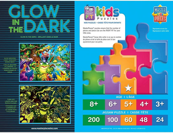 Masterpieces - Glow in the Dark Abracadabra Jigsaw Puzzle (60 Pieces)