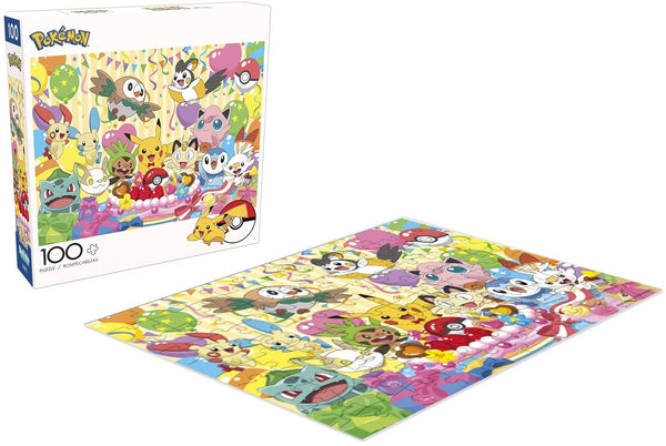 Buffalo Games - Pokemon Birthday Party - 100 Piece Jigsaw Puzzle