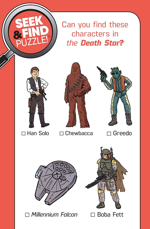 Buffalo Games Star Wars - Seek & Find - The Death Star - 300 Large Piece Jigsaw Puzzle