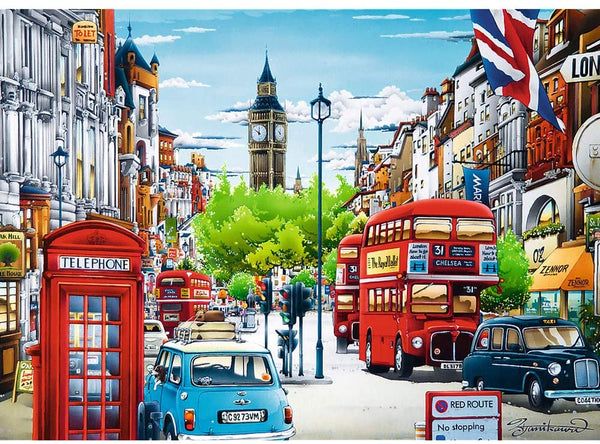 Trefl - London Street Jigsaw Puzzle (1000 Pieces)