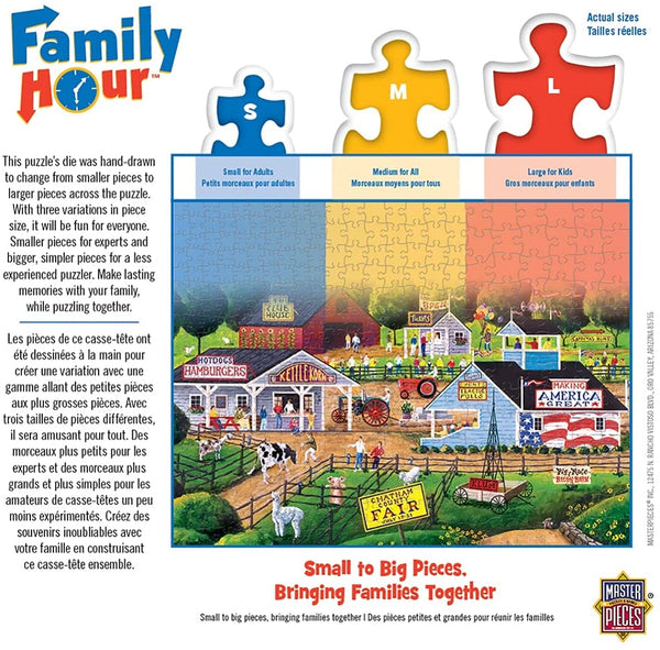 Masterpieces - Family Hour Summer Carnival Ez Grip Jigsaw Puzzle (400 Pieces)
