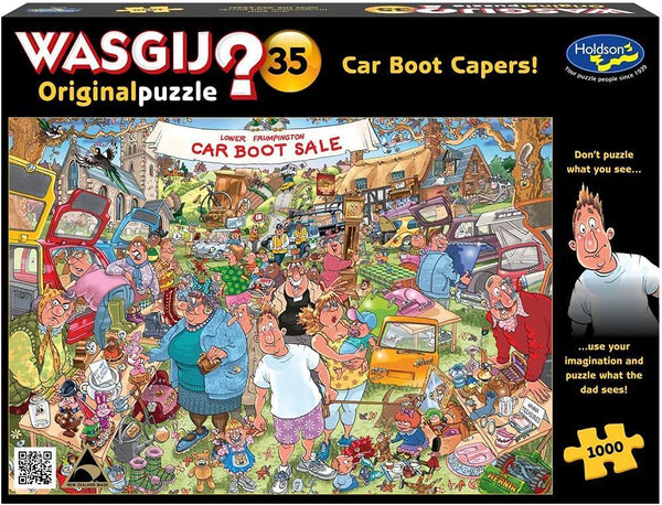 Holdson - Wasgij 35 Car Boot Capers Jigsaw Puzzle (1000 Pieces)