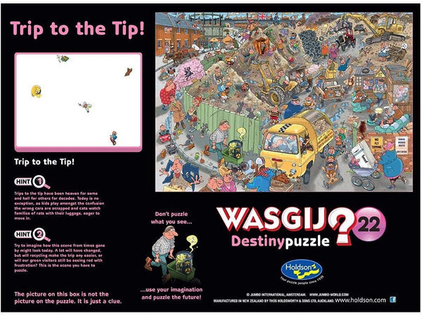 Holdson - Wasgij Destiny 22 Trip to the Tip Jigsaw Puzzle (1000 Pieces)
