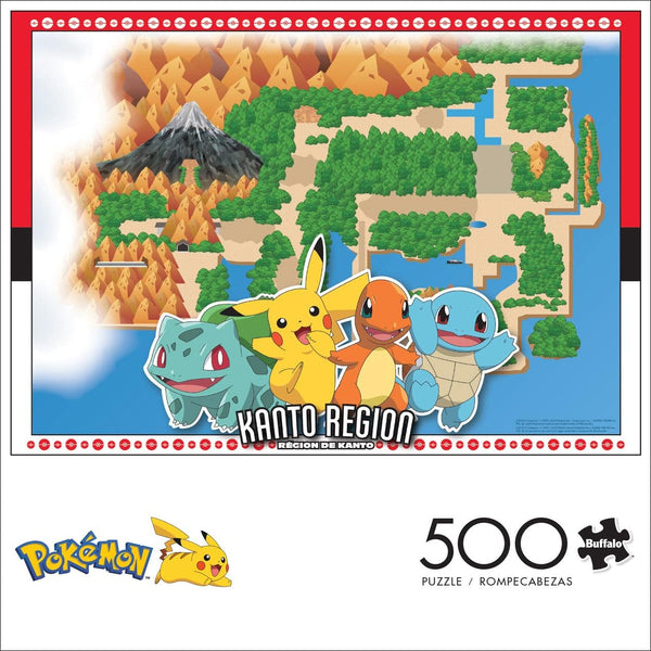 Buffalo Games - Pokemon - Kanto Region - 500 Piece Jigsaw Puzzle