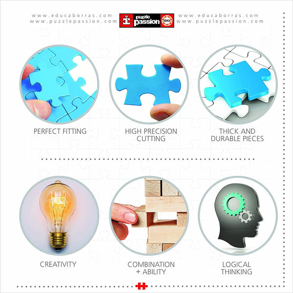 Educa - Neon Brooklyn Bridge Jigsaw Puzzle (1000 Pieces)