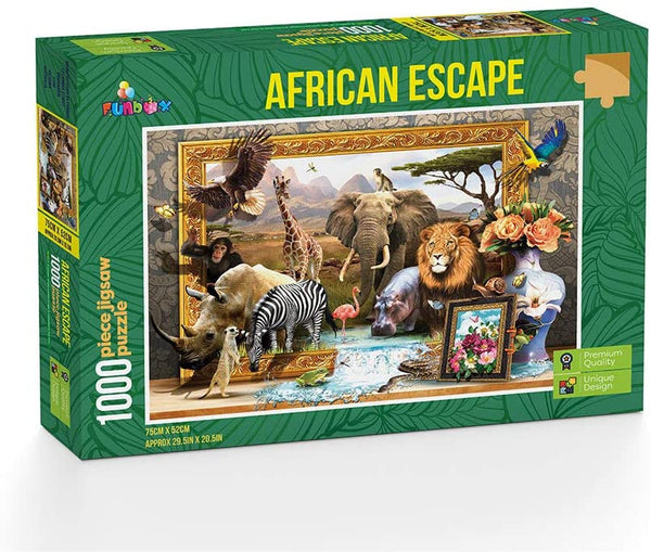 Funbox - African Escape Jigsaw Puzzle (1000 Pieces)