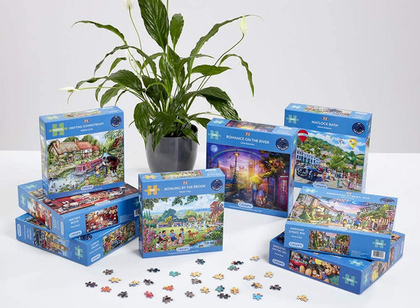 Gibsons - Sneaking a Slice by Eduard Jigsaw Puzzle (100 Pieces)