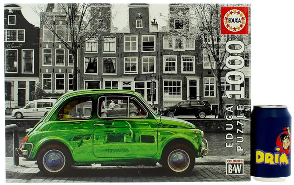 Educa - Car in Amsterdam Jigsaw Puzzle (1000 Pieces)