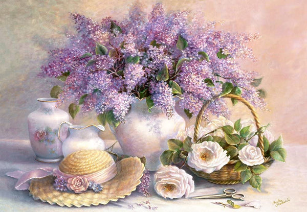 Castorland - Flower Day by Trisha Hardwick Jigsaw Puzzle (1000 Pieces)
