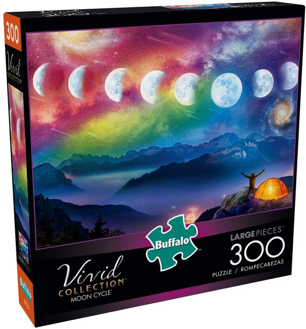 Buffalo Games - Moon Cycle - 300 Large Piece Jigsaw Puzzle