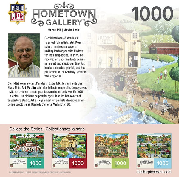 Masterpieces - Hometown Gallery Honey Mill Jigsaw Puzzle (1000 Pieces)