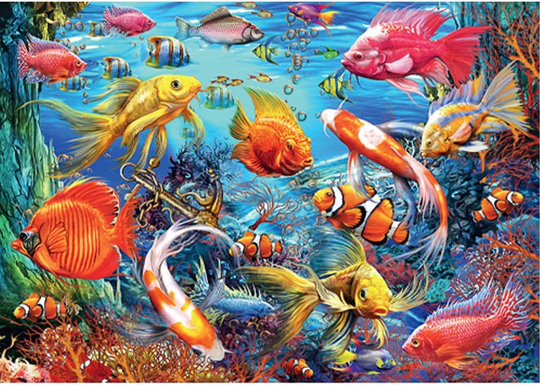 Trefl - Hidden Shapes Underwater Jigsaw Puzzle (1000 Pieces)