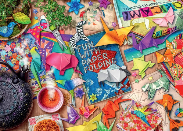 Ravensburger - Aimee Stewart - Origami Meditations Jigsaw Puzzle (1000 Pieces)