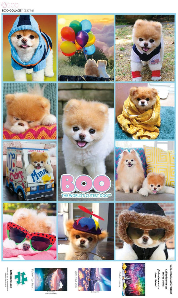 Buffalo Games - Boo Collage - 500 Piece Jigsaw Puzzle