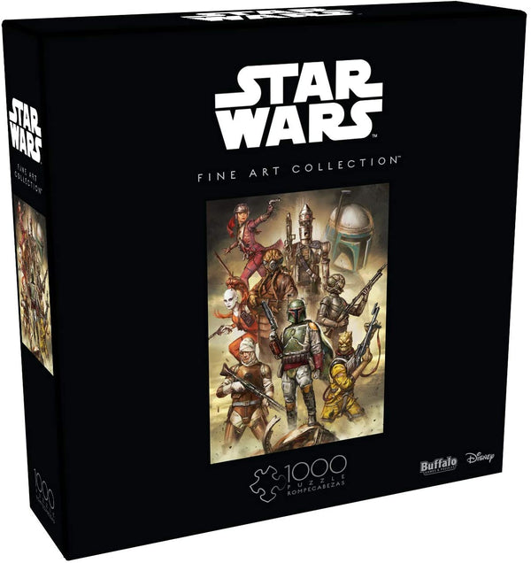 Star Wars Fine Art Collection - Scum and Villainy - 1000 Piece Jigsaw Puzzle