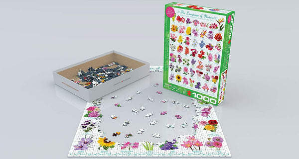 EuroGraphics - Language of Flowers Jigsaw Puzzle (1000 Pieces)