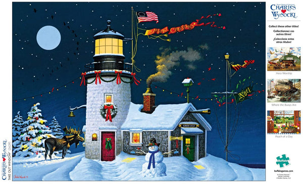 Buffalo Games - Charles Wysocki - Take Out Window - 300 Large Piece Jigsaw Puzzle