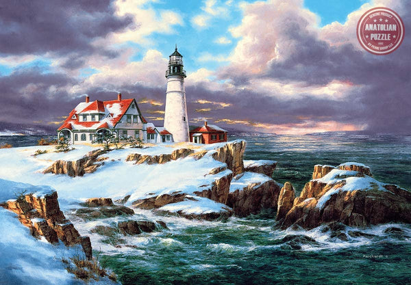 Anatolian - Portland Head Lighthouse Jigsaw Puzzle (260 Pieces)