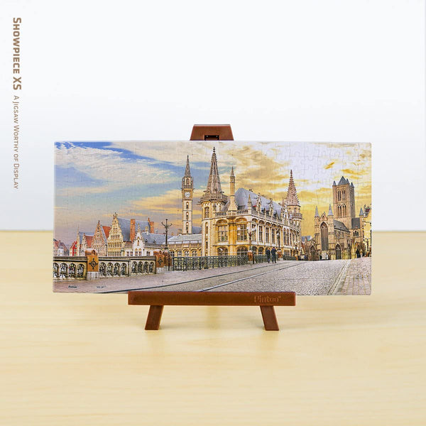 Pintoo - Medieval Chent Belgium Showpieces XS Plastic Jigsaw Puzzle (253 Pieces)