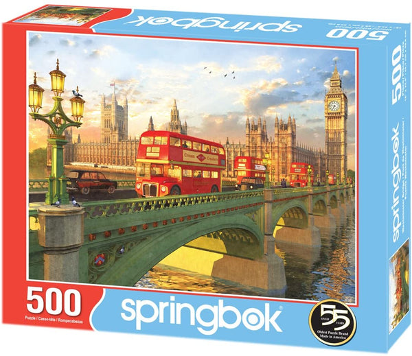 Springbok Jigsaw Puzzles Westminster Bridge - 500 Piece