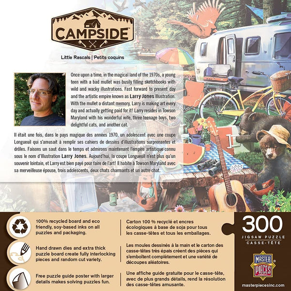 Masterpieces - Campside - Little Rascals EZ Grip Jigsaw Puzzle (300 Pieces)