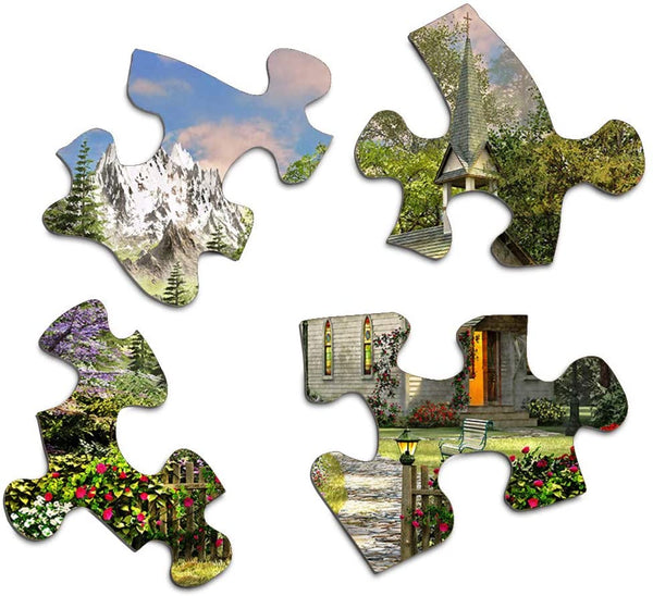 Springbok Mountain View Chapel - 500 Piece Puzzle - Large 19