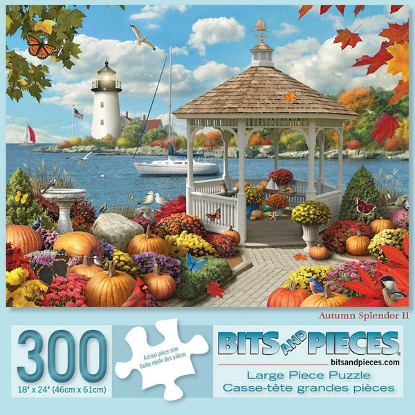 Bits and Pieces - Autumn Splendor II by Alan Giana Jigsaw Puzzle (300 Pieces)