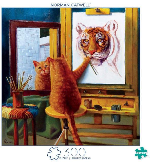 Buffalo Games - Norman Catwell - 300 Large Piece Jigsaw Puzzle