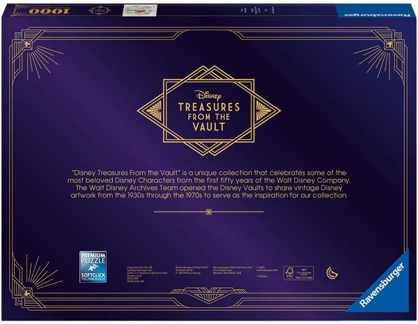 Ravensburger - Disney Treasures from The Vault - Bambi Jigsaw Puzzle (1000 Pieces)