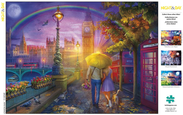 Buffalo Games - London Rain - 1000 Piece Jigsaw Puzzle