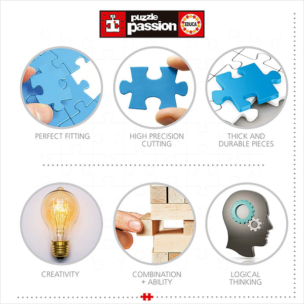 Educa - Palace Of Catalan Music Jigsaw Puzzle (1000 Pieces)