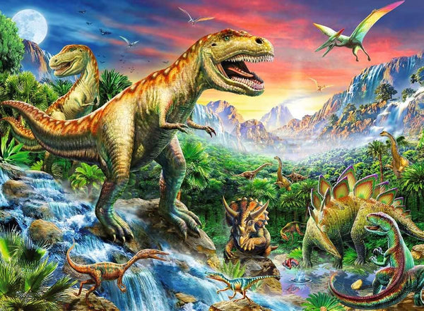 Ravensburger - Time of the Dinosaurs Jigsaw Puzzle (100 Pieces)
