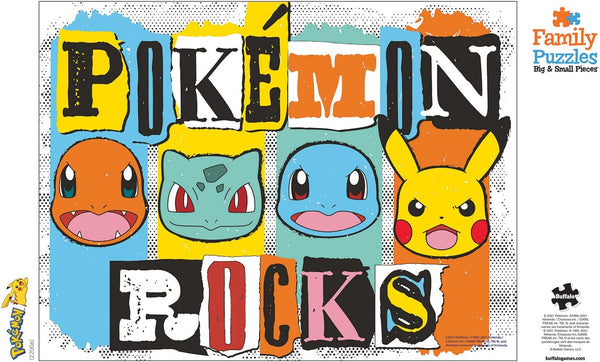Buffalo Games - Pokemon Rocks - 400 Piece Jigsaw Puzzle