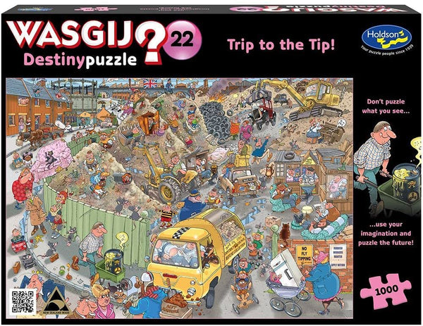 Holdson - Wasgij Destiny 22 Trip to the Tip Jigsaw Puzzle (1000 Pieces)