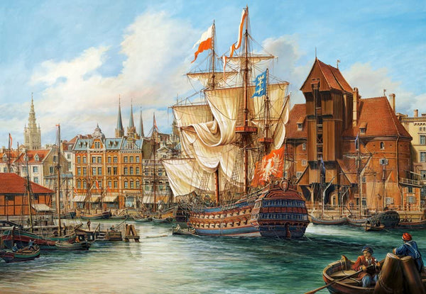 Castorland - The Old Gdansk Jigsaw Puzzle (1000 Pieces)