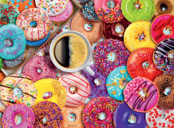 Ravensburger - Doughnut Disturb! by Aimee Stewart Jigsaw Puzzle (500 Pieces)