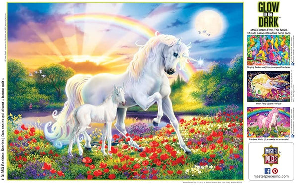 Masterpieces - Glow in the Dark Bedtime Stories Ez Grip Jigsaw Puzzle (300 Pieces)