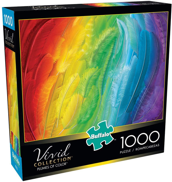 Buffalo Games - Plumes of Color Jigsaw Puzzle (1000 Pieces)
