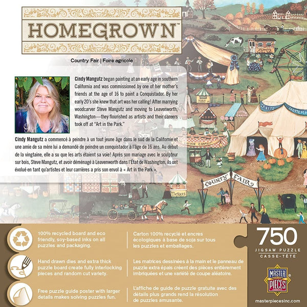 Masterpieces - Homegrown Country Fair Jigsaw Puzzle (750 Pieces)