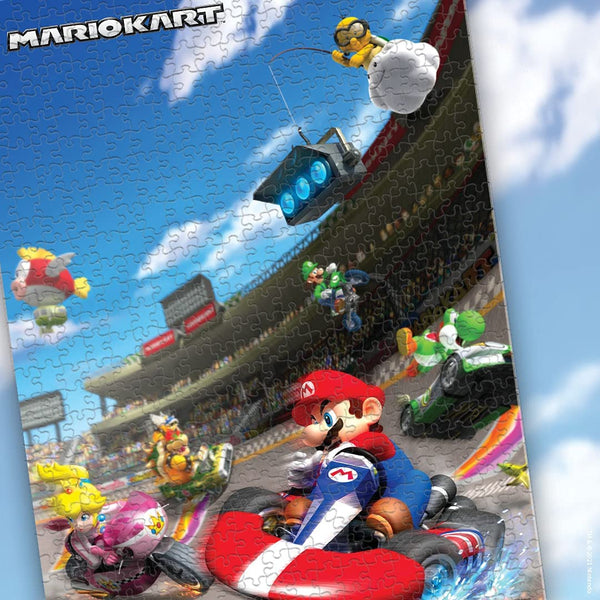 USAOpoly - Super Mario Kart Jigsaw Puzzle (1000 Pieces)