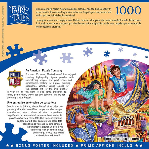 Masterpieces - Classic Fairy Tales - Aladdin Jigsaw Puzzle (1000 Pieces)