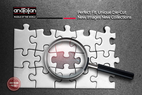 Anatolian - 2X500p Colourful Notes Jigsaw Puzzle (1000 Pieces)