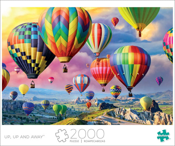 Buffalo Games - Up, Up and Away - 2000 Piece Jigsaw Puzzle