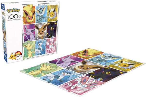 Buffalo Games - Pokemon - Eevee's Elements - 100 Piece Jigsaw Puzzle