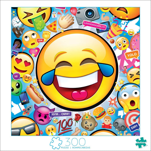 Buffalo Games - Emojis - 300 Large Piece Jigsaw Puzzle